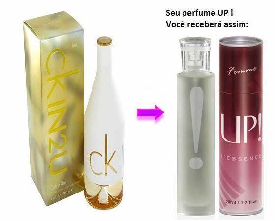 CK IN 2U HER UP 36 ESSENCIA PERFUME FEMININO