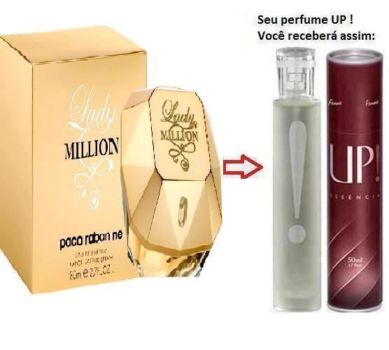 LADY MILION UP 46 ESSENCIA PERFUME FEMININO